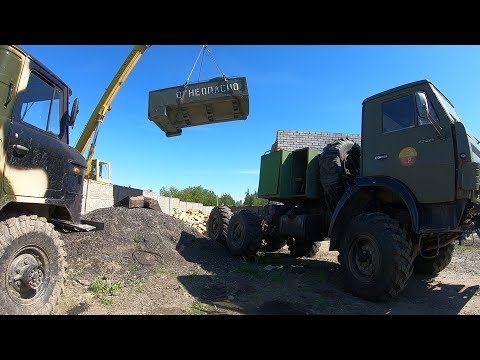 Видео: Снятие бочки камаз 4310, начало самого интересного!!!