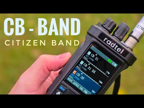 Видео: CB — гражданский диапазон с Radtel RT-950