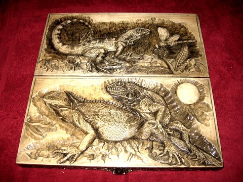 Видео: Режем нарды с игуанами.