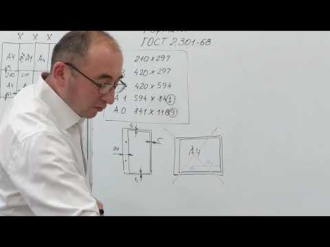 Видео: Форматы Масштабы  Линия чертежа