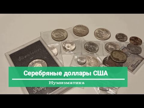 Видео: Нумизматика: серебряные доллары США