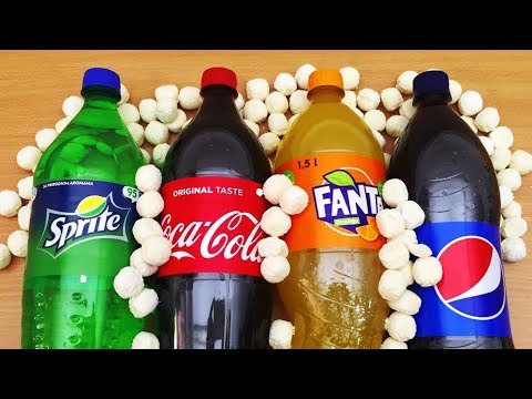 Видео: Этого Вы Точно Не Знали о Coca-Cola, Fanta, Sprite и Pepsi | Эксперимент