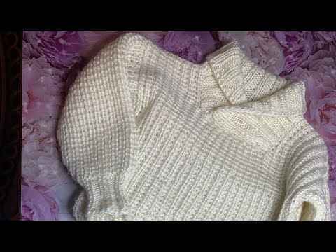 Видео: Давайте свяжем детский комплект из джемпера и штанов, все для любимых деток! #Приглашение#❤️