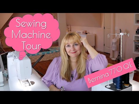 Видео: Обзор швейной машины Bernina 770QE