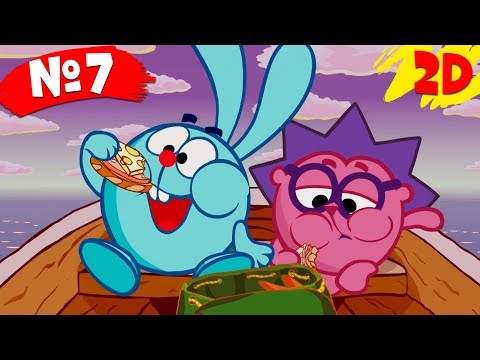 Видео: Все серии подряд. Часть 7 | Смешарики 2D в HD!