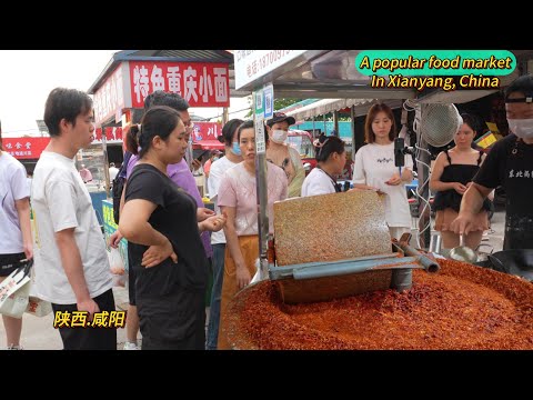 Видео: Китайский продовольственный рынок Шэньси — масштабная торговая площадка с низкими ценами