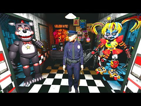 Видео: АНИМАТРОНИКИ ПУГАЮТ ОХРАННИКА FNAF COOP ► Garry's Mod