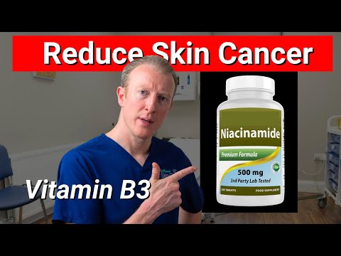 Видео: Ниацинамид для профилактики рака кожи: что нужно знать пациентам (никотинамид)