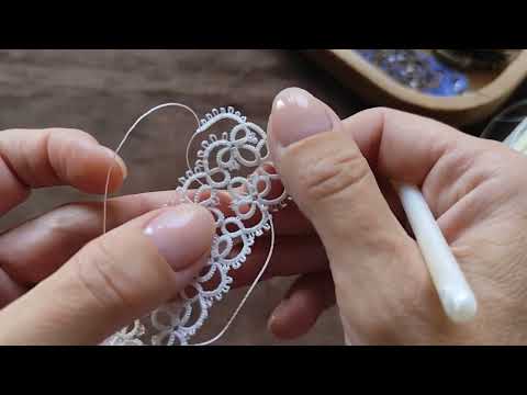 Видео: 04. Браслет Изольда в технике фриволите 