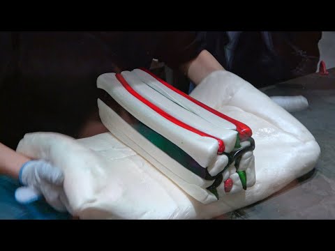 Видео: Мармелад Как сделать "Малина" - PAPABUBBLE - Японские сладости