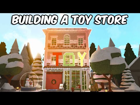 Видео: СТРОИТЕЛЬСТВО МАГАЗИНА ИГРУШЕК В БЛОКСБУРГЕ