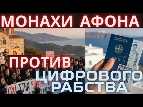 Видео: 🔥 СРОЧНО! Монахи Святой Горы Афон выступили против надвигающейся цифровой диктатуры в Греции!