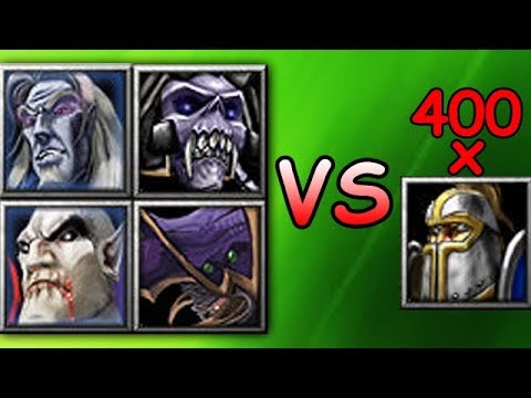 Видео: 4 героя против 400 футменов