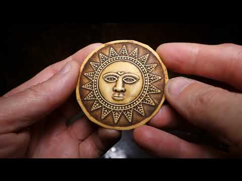 Видео: Солнце, объёмный штамп из оргстекла, как сделать, процесс изготовления.