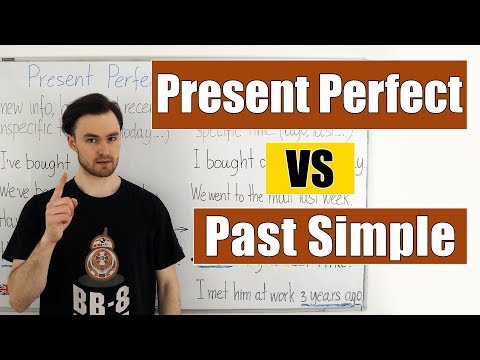 Видео: Сравнение Present Perfect и Past Simple