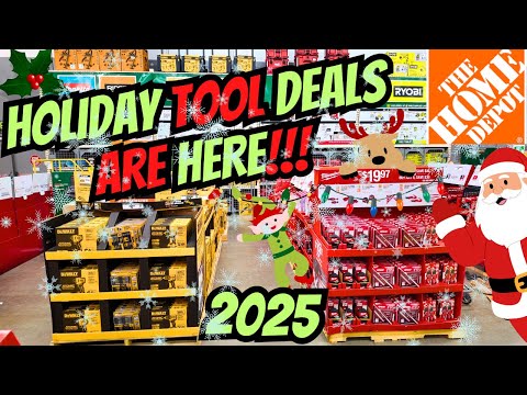 Видео: НОВИНКА! Праздничные предложения на инструменты от Home Depot 2025, которые стоит увидеть!