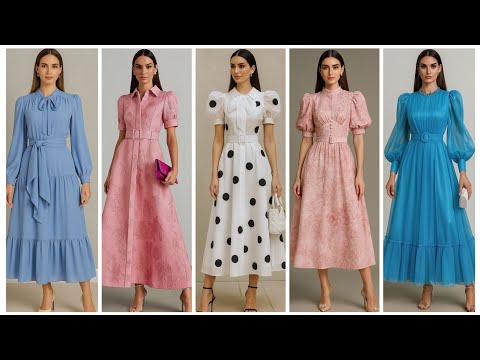 Видео: Мягкие, женственные и изящные платья