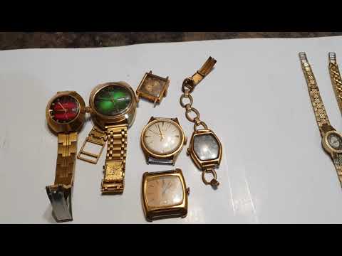 Видео: Разновидности маркировок на позолоченных часах СССР!!!