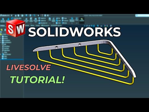 Видео: Расширенное руководство по SOLIDWORKS: Угловая полка из нескольких материалов | Выточки + Массивы