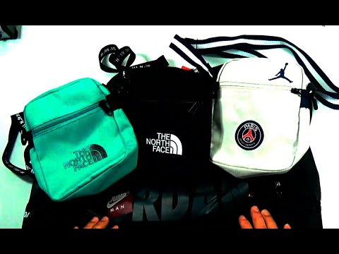 Видео: Сумка Jordan и 3 Сумки Мессенджеры TNF и JORDAN #китайзергуд