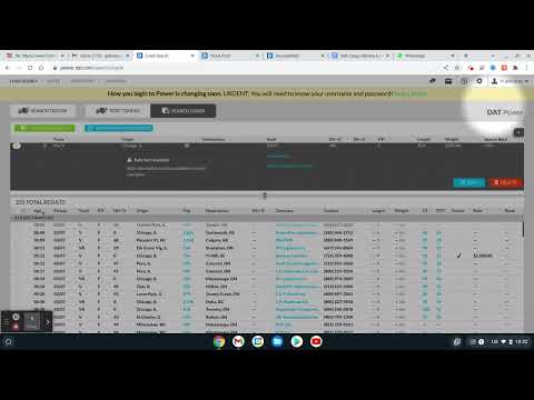 Видео: Как найти себе груз на  dat.com  доске грузов