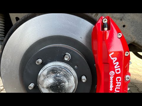 Видео: Обновил тормозные суппорты на Тойота Прадо150