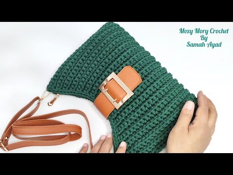 Видео: Новая оригинальная модель женской сумки/кошелька крючком.