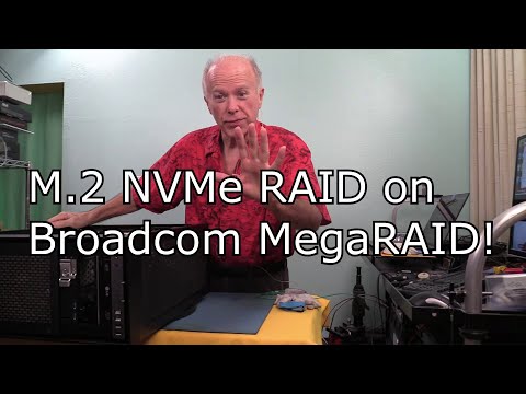 Видео: Аппаратный RAID — 5 требований для реализации M.2 NVMe RAID на Broadcom MegaRAID 9560-16i!