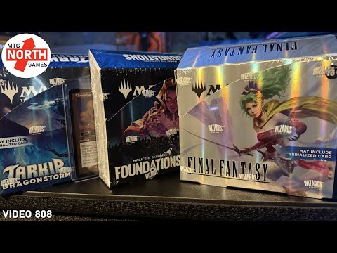 Видео: Коллекционный Хаос! Открытие коллекционной коробки Final Fantasy, TDM и Foundations!