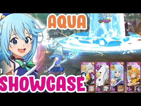 Видео: Командный PVP-отчет Aqua Goddess! | Семь смертных грехов: Большой крест