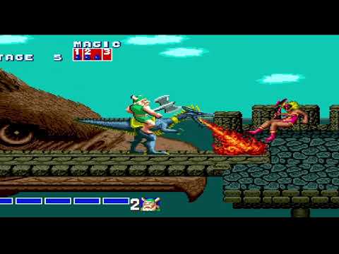 Видео: Играю и Комментирую. Golden Axe (Sega)
