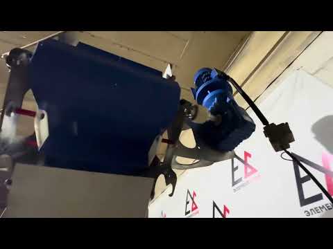 Видео: Конвейер из нержавеющей стали с модульной лентой, для пищевого производства!