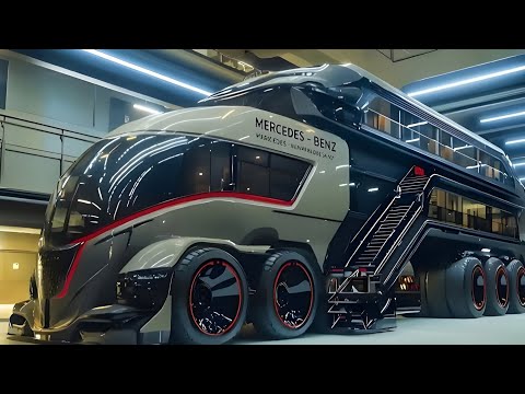 Видео: Mercedes-Benz Motorhome Luxury 2026 – Двигатель, расход топлива, интерьер и цена