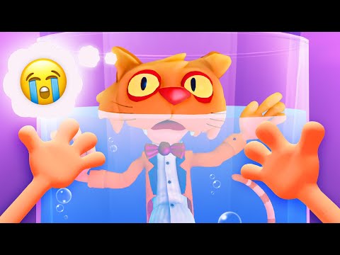 Видео: Я ЗАПЕР КОТА В ВОДЯНОЙ БАЧКЕ В ПЛАНЕ 2 VR