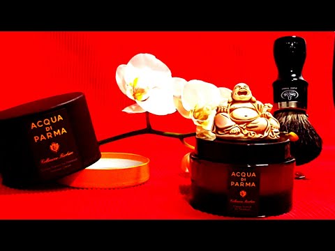 Видео: Распаковка №2 Acqua Di Parma Collezione Barbiere Shaving Cream 125g