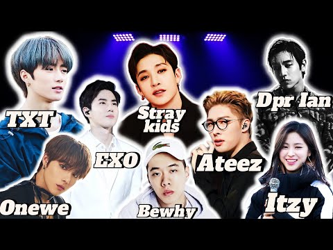 Видео: Реакция на Stray Kids, Ateez, TXT, EXO, Onewe, Bewhy, Itzy, Dpr Ian, TK, Red Velvet, Do Han Se и др