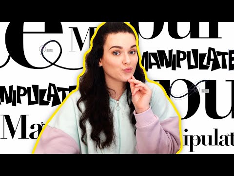 Видео: Как работать со шрифтами в Adobe Illustrator