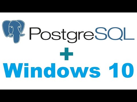 Видео: Установка PostgreSQL 12 на Windows 10 – видео-инструкция для начинающих