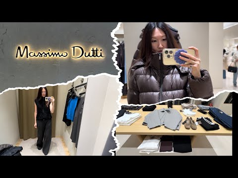 Видео: Shopping vlog Massimo Dutti / new collection / try on haul / новая коллекция / примерка