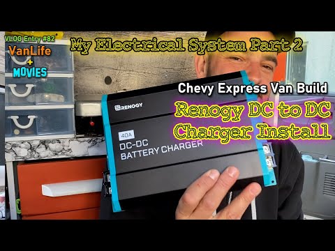 Видео: #82 | Установка DC-DC зарядного устройства | Chevy Express VanBuild