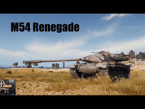 Видео: M54 Renegade. Красная фурия - марафон. Мир танков