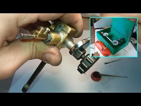 Видео: 🛠 ч.2/7.Бензиновая плитка ЗАЗ. Сборка топливного узла. (ZAZ stove)
