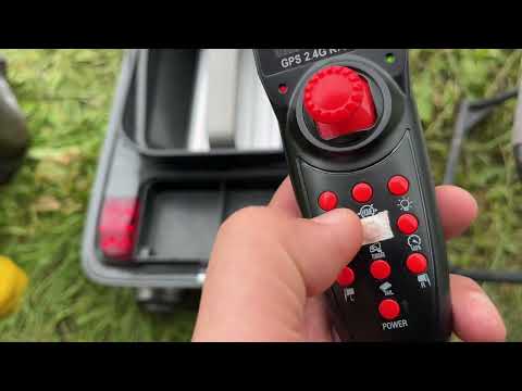 Видео: Карповый корабль HJ 817 , обзор функций пульта