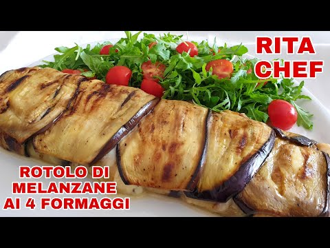 Видео: РУЛЕТ ИЗ БАКЛАЖАНОВ С 4 СЫРАМИ⭐RITA CHEF | EGGPLANT ROLL WITH 4 CHEESES.