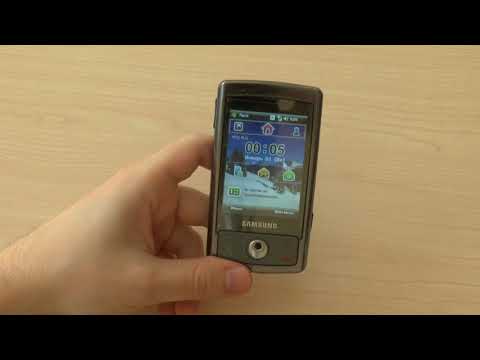 Видео: Распаковка и обзор Samsung SGH-i740 мое второе видео