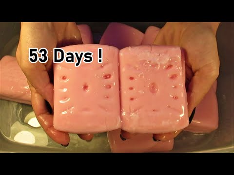 Видео: 53 Days! 💖 Red Lifebuoy 💖 Soaked Soap 💖 Mushy Soap 💖Vid 243 💖 РАЗМОКШЕЕ МЫЛО 💦 Water Sounds at End !