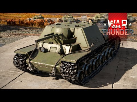 Видео: War Thunder - КВ-7 и другая техника