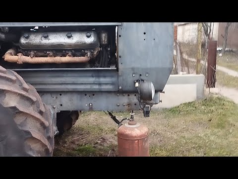 Видео: Оранка на ХТЗ при -7. ПЛН-5-35+1