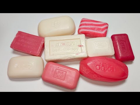 Видео: Cutting soap 🧼 Satisfying ASMR video 💤  Резка сухого мыла. Video for sleep