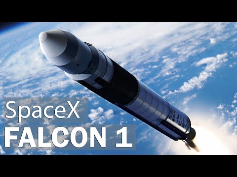 Видео: Falcon 1 - первый сокол SpaceX. История компании и ракеты